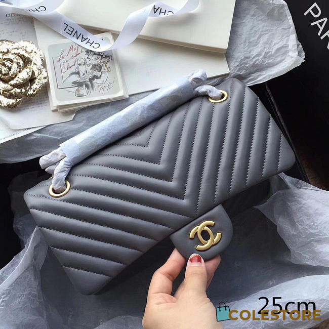 Hanel Classic Handbag Grey - 1