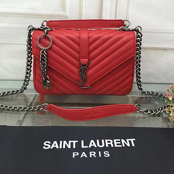 YSL Saint Laurent Female Bag Red Medium 26608