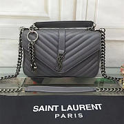 YSL Saint Laurent Female Bag Elephant Grey Medium 26608 - 1