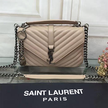 YSL Saint Laurent Handbag Apricot Medium 26608