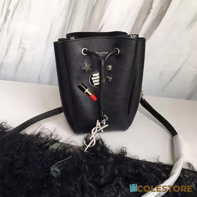 YSL Patent Leather Bucket Bag 5143 - 1