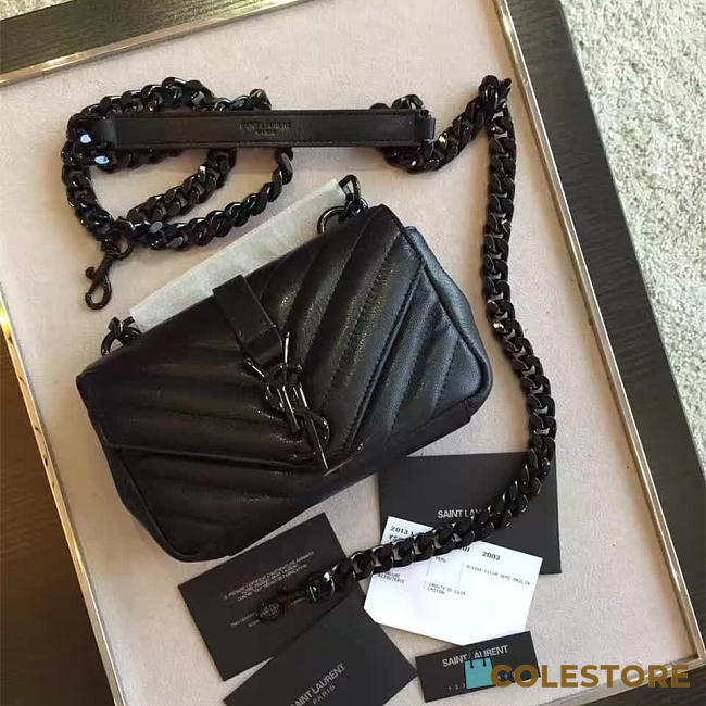 YSL Monogram College Black 4773 - 1