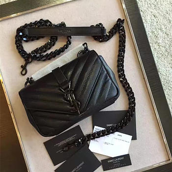 YSL Monogram College Black 4773