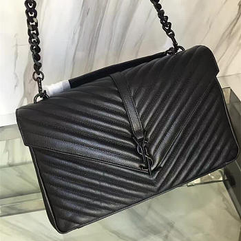 YSL Black Monogram College Black 5096