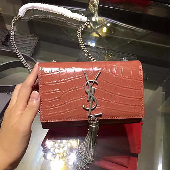 YSL Monogram Kate Bag With Leather Tassel 5034