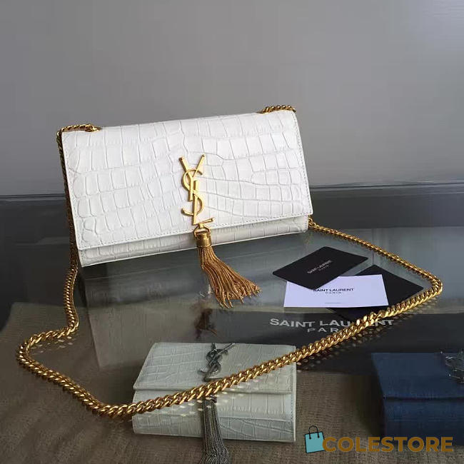 Ysl Monogram Kate Bag With Leather Tassel 5010 - 1