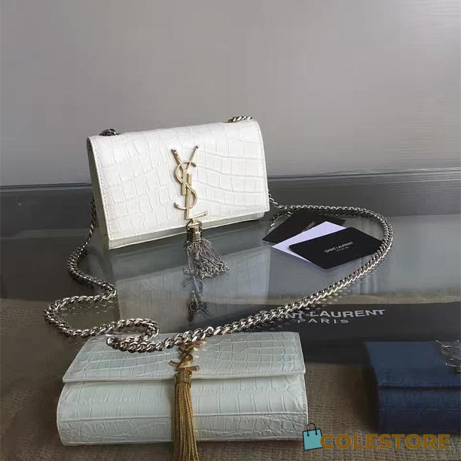 YSL Monogram Kate Bag With Leather Tassel 5005 - 1