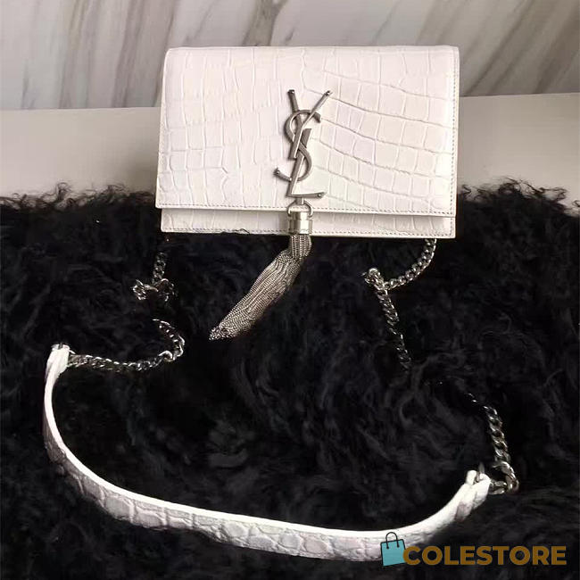 YSL Monogram Kate Bag With Leather Tassel 4993 - 1