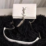 YSL Monogram Kate Bag With Leather Tassel 4993 - 1