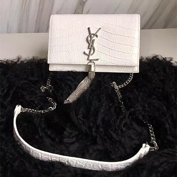 YSL Monogram Kate Bag With Leather Tassel 4993