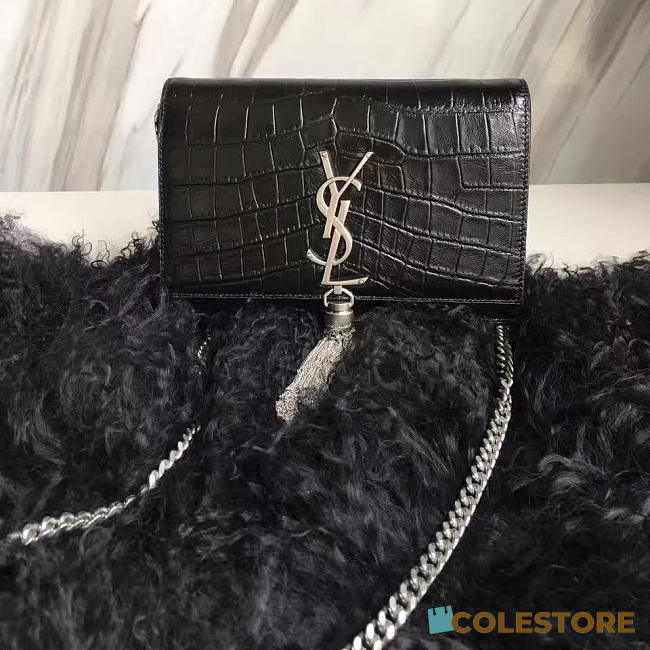 YSL Monogram Kate Bag With Leather Tassel 4985 - 1