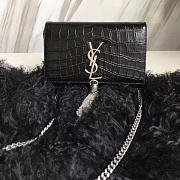 YSL Monogram Kate Bag With Leather Tassel 4985 - 1