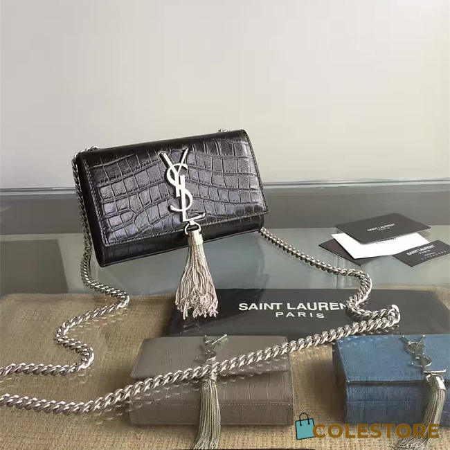 YSL Monogram Kate With Leather Tassel 4770 - 1