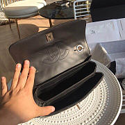 Chanel Top Handle Bag Trendy CC Chervon In Black Size 25 cm - 6
