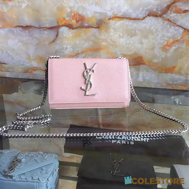 YSL Monogram Kate In Grain De Poudre Embossed Leather 5022 - 1