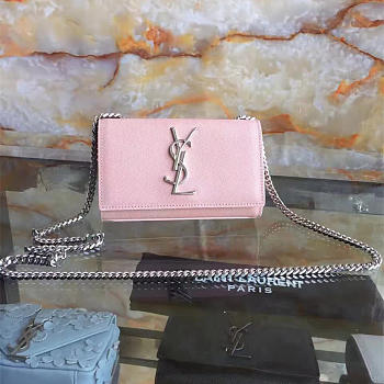 YSL Monogram Kate In Grain De Poudre Embossed Leather 5022
