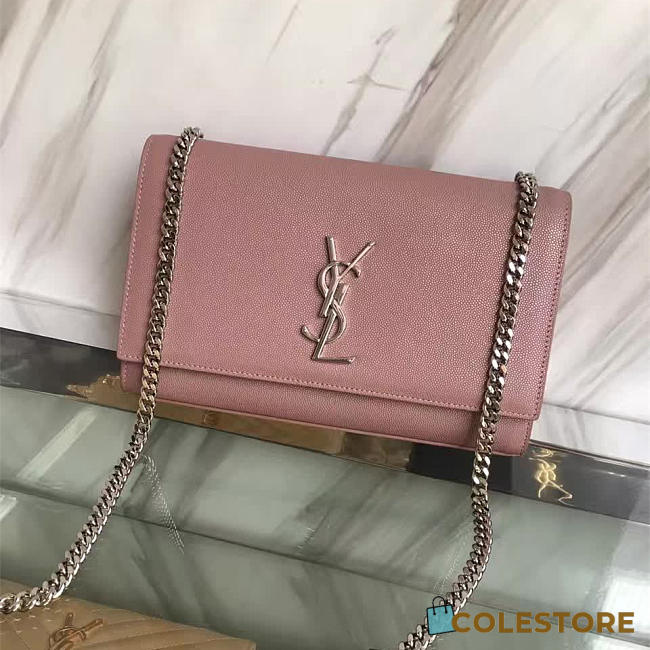 YSL Monogram Kate In Grain De Poudre Embossed Leather 5021 - 1