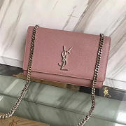 YSL Monogram Kate In Grain De Poudre Embossed Leather 5021 - 1