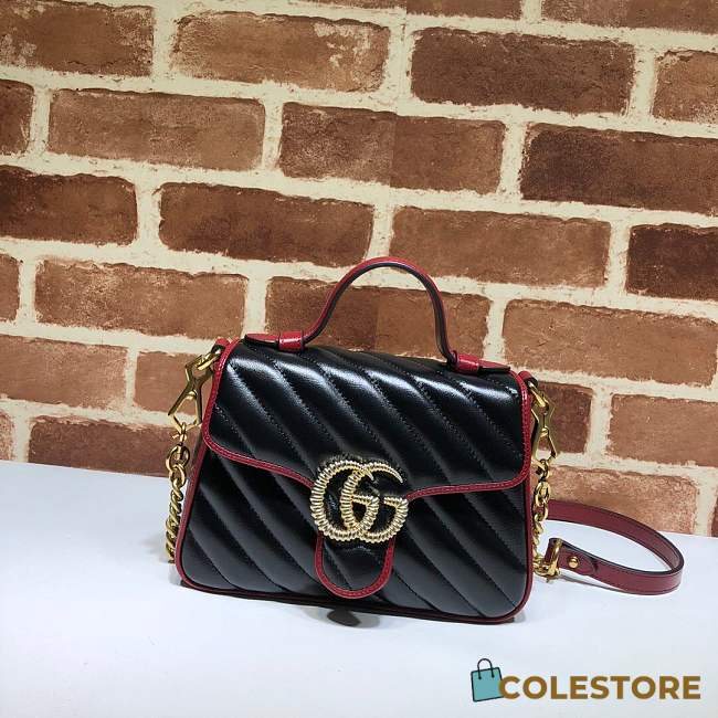 Gucci GG Marmont Small Top Handle Bag - 1
