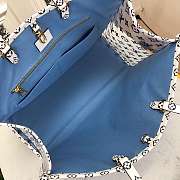 Louis Vuitton Monogram Giant Onthego Tote Bag Blue - 6