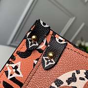 Louis Vuitton Monogram Giant On The Go Tote Bag Black And Khaki - 2
