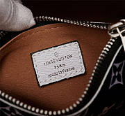 Louis Vuitton Trendy Bucket Bag Brown Red and Dark Blue M44021  - 4