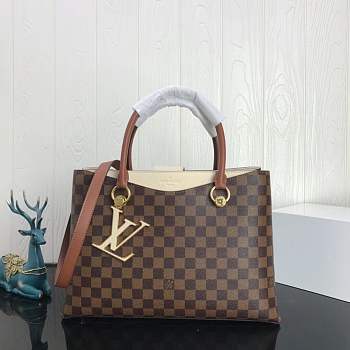 Louis Vuitton Riverside Handbag Milk White