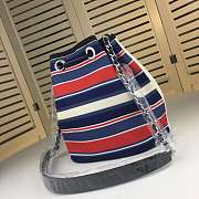 Chanel Canvas Bucket Bag White - 2