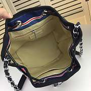 Chanel Canvas Bucket Bag Multicolor - 6