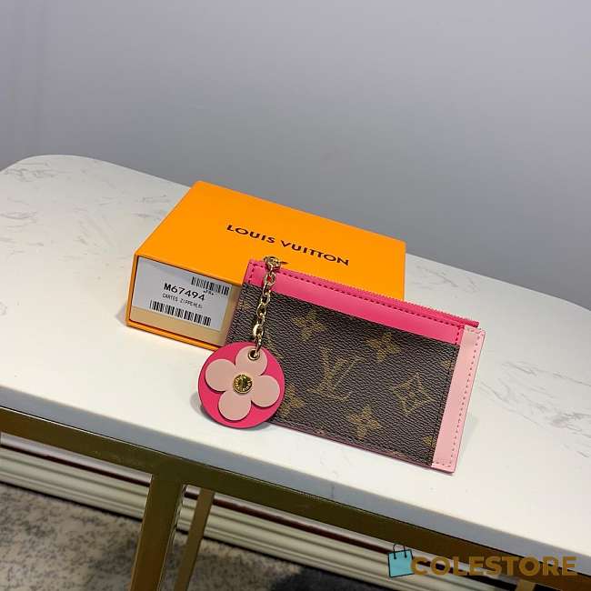 Louis Vuitton Zipper Clip Monogram Canvas 01 - 1