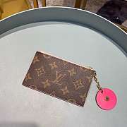 Louis Vuitton Zipper Clip Monogram Canvas 04 - 6