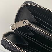 Luois Vuitton Hollow Single Pull Wallet Black M58431  - 5