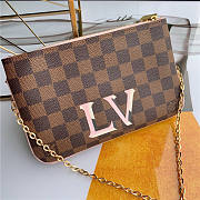 Louis Vuitton Pochette Double Zip Bag N60254 - 1