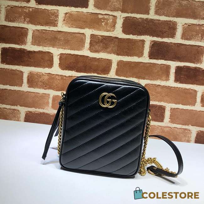 New Gucci Shoulder Bag Chain Bag Black - 1