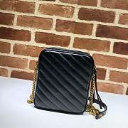 New Gucci Shoulder Bag Chain Bag Black - 5
