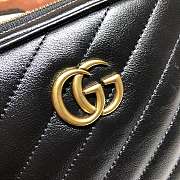 New Gucci Shoulder Bag Chain Bag Black - 2