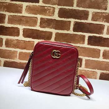 Gucci Shoulder Bag Chain Bag Red