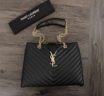 YSL Saint Laurent Monogramme Black