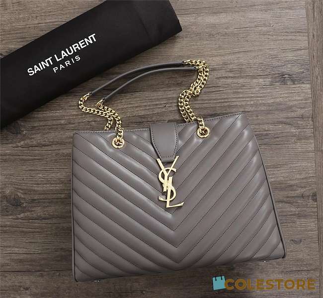 YSL Saint Laurent Monogramm Gray - 1