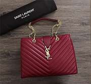 YSL Saint Laurent Monogramme Red - 1