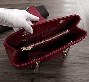 YSL Saint Laurent Monogramme Red - 6