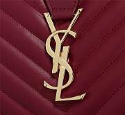 YSL Saint Laurent Monogramme Red - 2