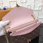 Louis Vuitton Monogram Chain Bag In Pink M41200  - 3