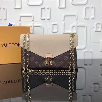 Louis Vuitton Monogram Chain Bag Khaki 41200
