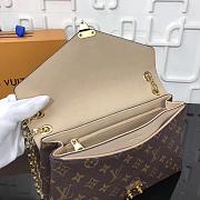 Louis Vuitton Monogram Chain Bag Khaki 41200 - 3