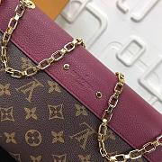 Louis Vuitton Monogram Chain Bag Fuchsia41200  - 6
