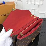 Louis Vuitton Monogram Chain Bag In Red M41200 - 3