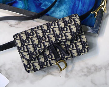 Dior Oblique Saddle Belt Bag