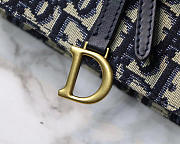 Dior Oblique Saddle Belt Bag - 4