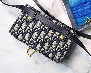 Dior Oblique Saddle Belt Bag - 3